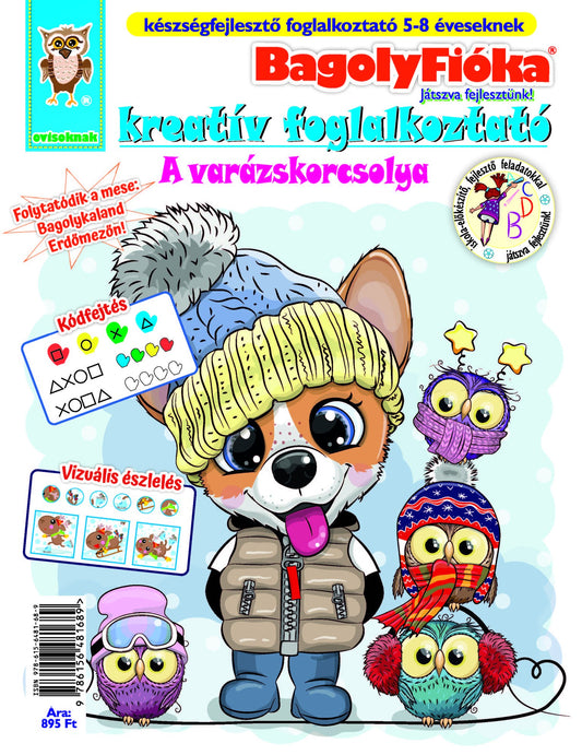 BagolyFióka - A varázskorcsolya kreatív foglalkoztató borító