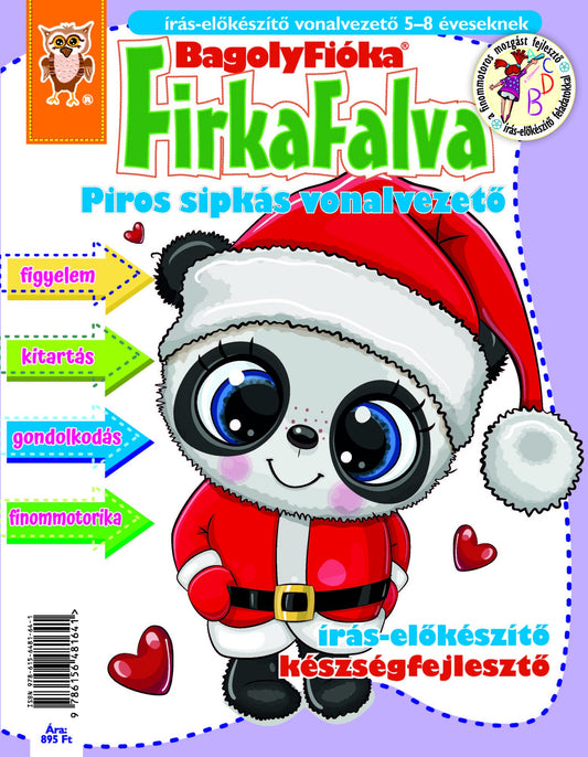 BagolyFióka FirkaFalva - Piros sipkás vonalvezető borító