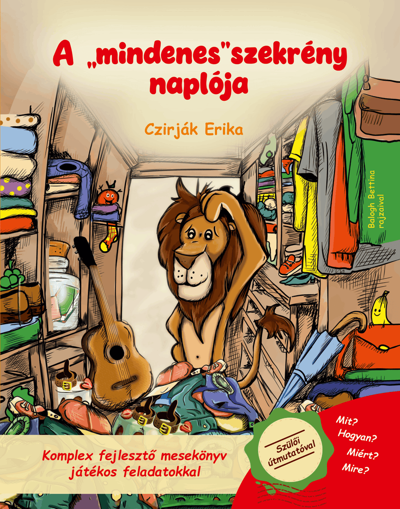 A "mindenes" szekrény naplója – borító