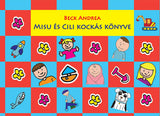 Misu és Cili kockás könyve - piros-kék – 1. kép