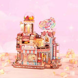 Candy Workshop – A nyuszi cukrászműhelye – mechanikus makett – 2. kép