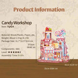 Candy Workshop – A nyuszi cukrászműhelye – mechanikus makett – 6. kép