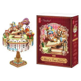 Alice's Tea Party – A Bolond Kalapos teadélutánja – zenélő doboz – 1. kép