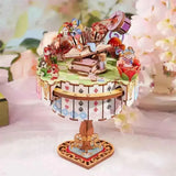 Alice's Tea Party – A Bolond Kalapos teadélutánja – zenélő doboz – 7. kép