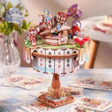 Alice's Tea Party – A Bolond Kalapos teadélutánja – zenélő doboz – 2. kép