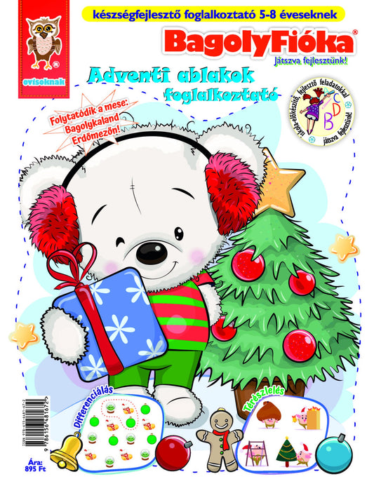 BagolyFióka - Adventi ablakok foglalkoztató borító