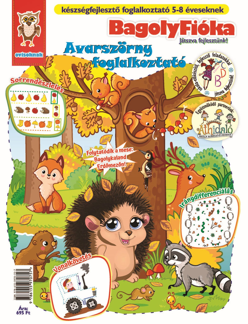 BagolyFióka - Avarszörny foglalkoztató – borító