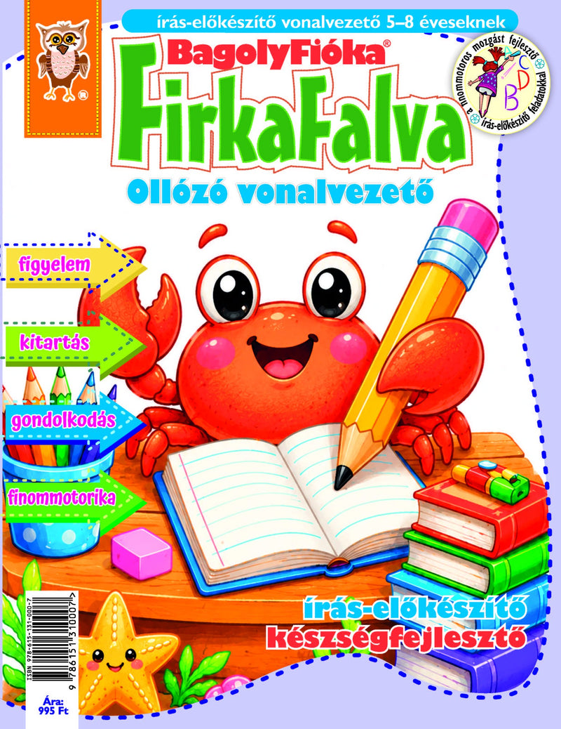 BagolyFióka FirkaFalva - Ollózó vonalvezető – borító