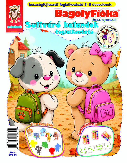 BagolyFióka - Suliváró kalandok foglalkoztató borító