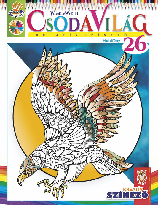 Csodavilág kreatív színező 26. - Holdfény borító